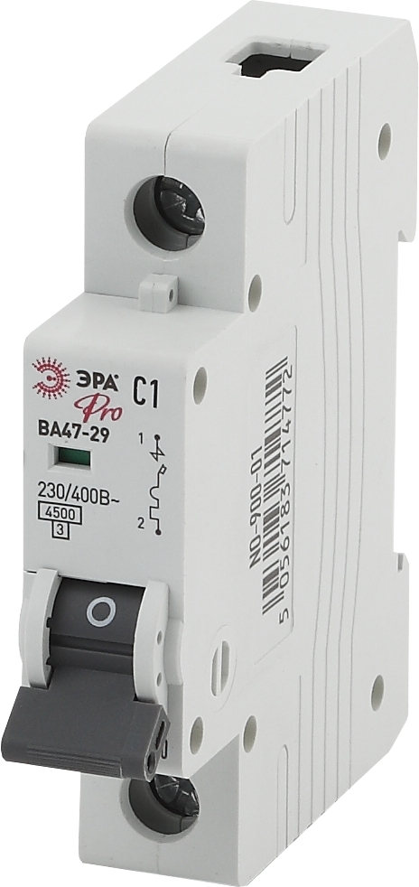 ЭРА Pro Автоматический выключатель NO-902-158 ВА47-29 1P 20А кривая B (12/180/3780)