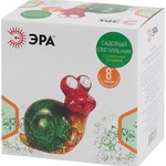 ERAFU01-02 ЭРА Садовый светильник Улитка на солнечной батарее, полистоун, 14 см (24/144)