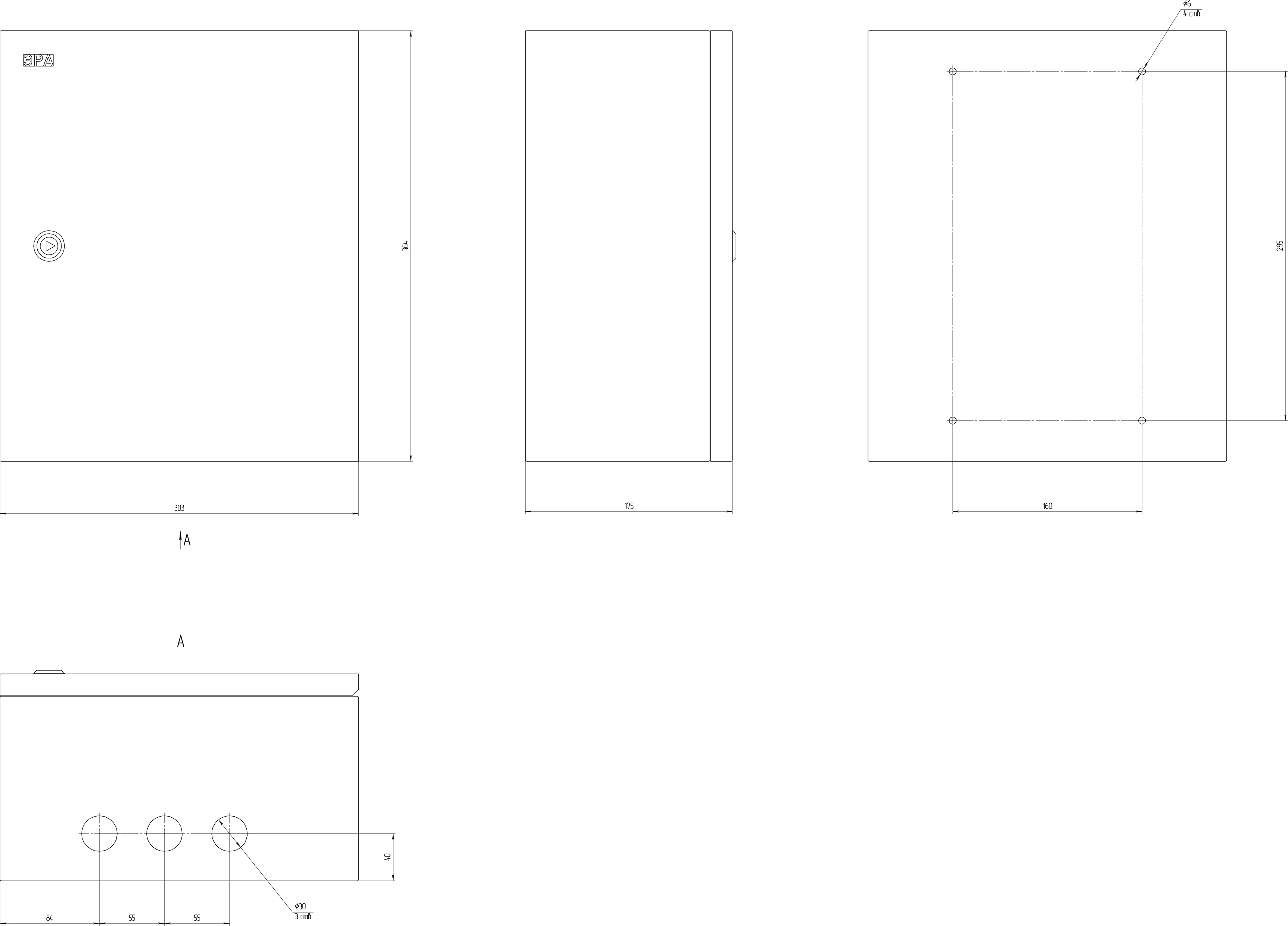ЭРА SIMPLE ЩМП-03 IP31 (360х300х175) (56)