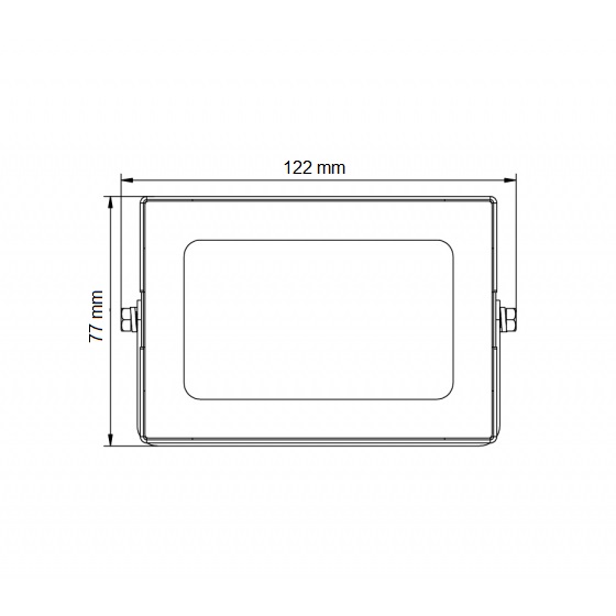 Прожектор светодиодный уличный ЭРА LPR-021-0-30K-020 20Вт 3000К 1600Лм 125х85х50