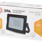 Прожектор светодиодный уличный ЭРА LPR-021-0-30K-020 20Вт 3000К 1600Лм 125х85х50