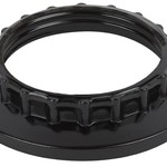 ЭРА Кольцо для патрона E27, пластик, черное (100/1000/9000)