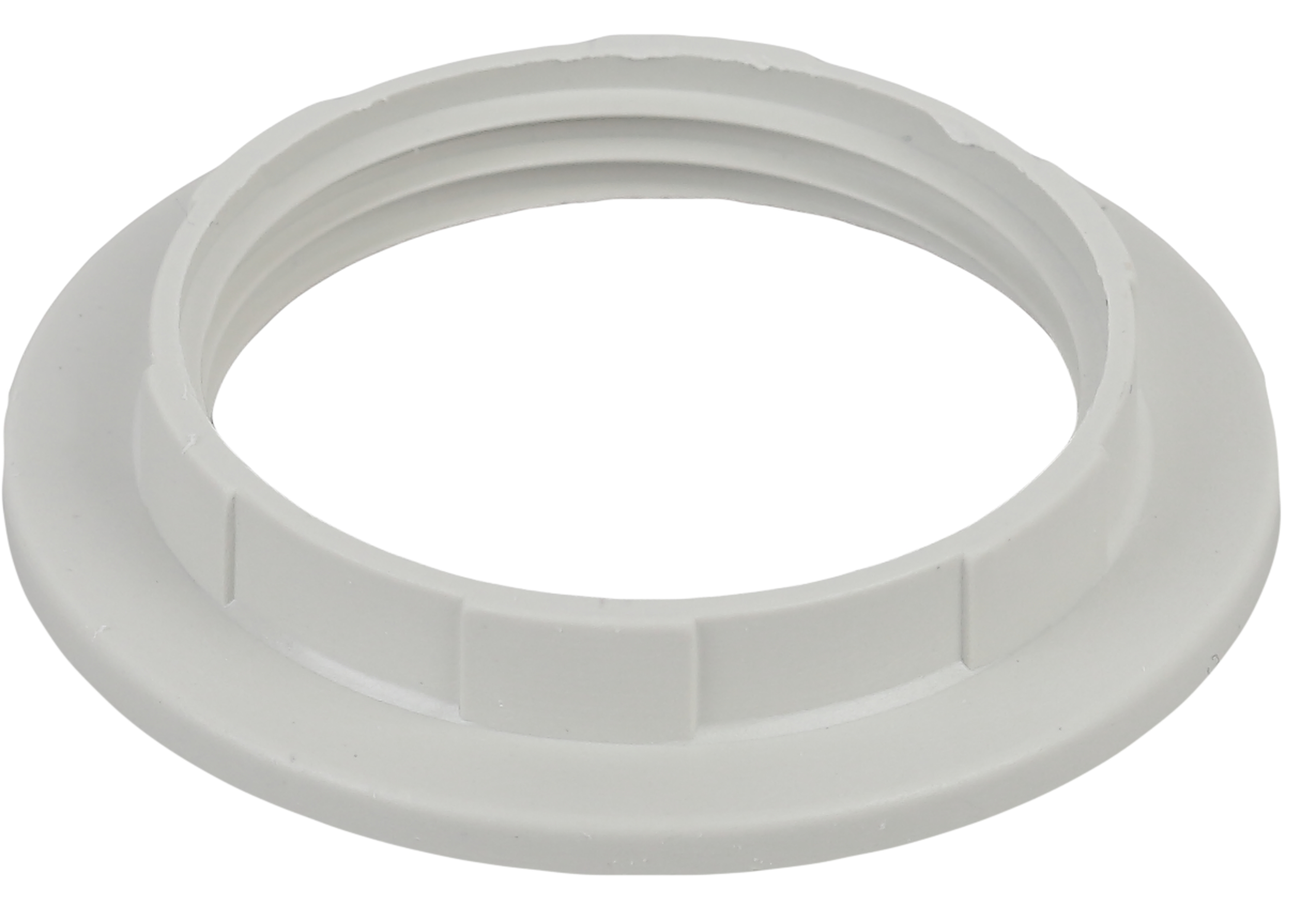 ЭРА Кольцо для патрона E27, пластик, белое (100/1000/9000)
