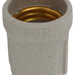 ЭРА Патрон Е27 подвесной,керамика, белый (x50) (50/400/5600)