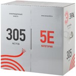 ЭРА Кабель витая пара U/UTP 4x2x24 AWG Cat5e CU нг(А) HF 305м (2/30)
