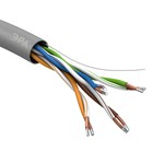 ЭРА Кабель витая пара U/UTP 4x2x24 AWG Cat5e CCA PVC 100 м SIMPLE (6/180)
