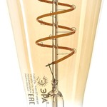 F-LED ST64-7W-824-E27 spiral gold ЭРА (филамент, спир зол, 7Вт, тепл, E27) (20/960)