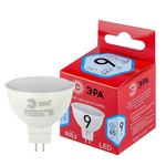 Лампочка светодиодная ЭРА RED LINE LED MR16-9W-840-GU5.3 R GU5.3 9 Вт софит нейтральный белый свет
