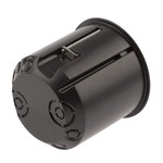 Коробка установочная ЭРА  KUP-73-73-m-black для полых стен саморезы металлические лапки черная IP20