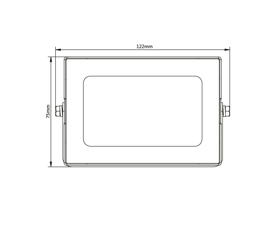 LPR-041-1-65K-020 ЭРА Прожектор светодиодный уличный 20Вт 1400Лм 6500К датчик нерегулир (80/1280)