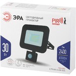 Прожектор светодиодный уличный ЭРА LPR-041-2-65K-030 30Вт 6500К 2400Лм датчик движения регулируемый