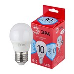 Лампочка светодиодная ЭРА RED LINE LED P45-10W-840-E14 R E14 10Вт шар нейтральная белая