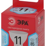 Лампочка светодиодная ЭРА RED LINE LED MR16-11W-840-GU10 R GU10 11 Вт софит нейтральный белый свет