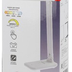 Настольный светильник ЭРА NLED-495-5W-W светодиодный аккумуляторный складной белый