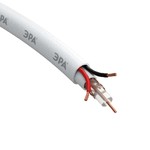 Кабель для аналогового видеонаблюдения ЭРА K-0.5-PVC КВК-В-2 +2x0,5 мм?, бухта 200 метров, белый