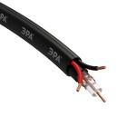 Кабель для аналогового видеонаблюдения ЭРА K-0.75-PE КВК-П-2 +2x0,75 мм?, бухта 200 метров, чёрный