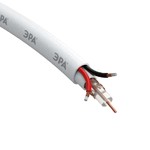 Кабель для аналогового видеонаблюдения ЭРА Simple KL-0.75-PVC КВК-В-2 +2x0,75 мм?, бухта 200 метров, белый