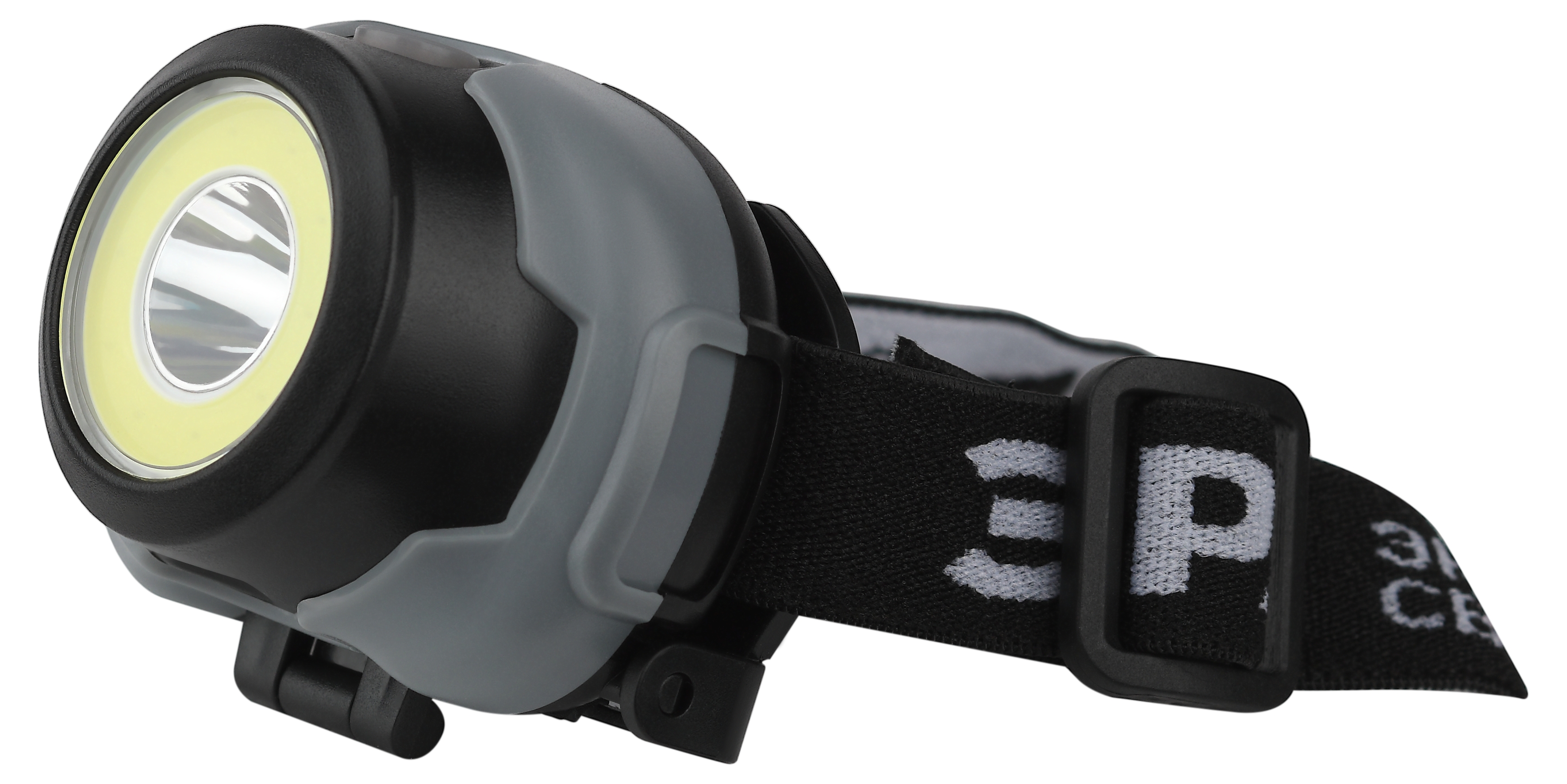 Фонарь налобный светодиодный ЭРА GB-710 Криптон, на батарейках, 3 режима, 5 Вт, СОВ, 3хААА